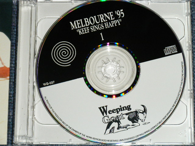 Photo: THE ROLLING STONES -  MEKBOURNE '95 : KEEF SINGS HAPPY ( NEW)  /   ORIGINAL?  COLLECTOR'S (BOOT)  "BRAND NEW" Dead Stock  2-CD 