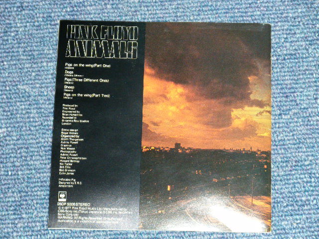 Photo: PINK FLOYD -  ANIMALS   ( 2627 YEN VERSION ) (MINT-/MINT)  /  1989 JAPAN ORIGINAL "2nd Press & 2nd Price Mark Version"　Used   CD  With OBI 