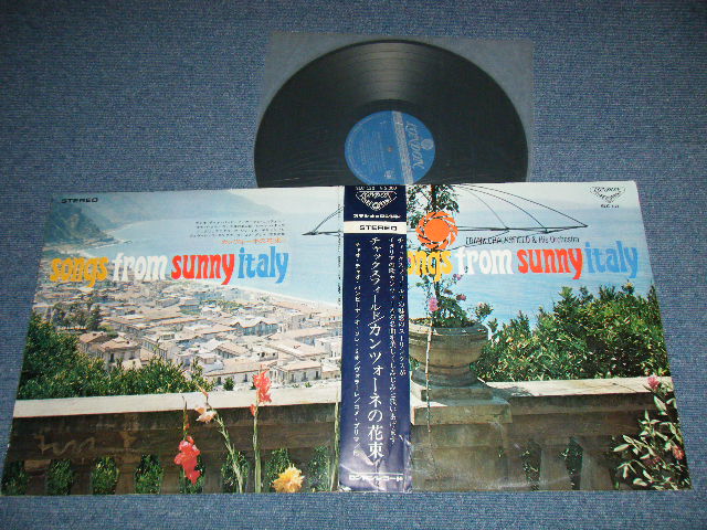 Photo1:  FRANK CHACKSFIELD  フランク・チャックスフィールド  -  カンツォーネの花束SONGS FROM SUNNY ITALY  ( Ex+++/Ex+++)  /  1964 JAPAN ORIGINAL Used LP with OBI  