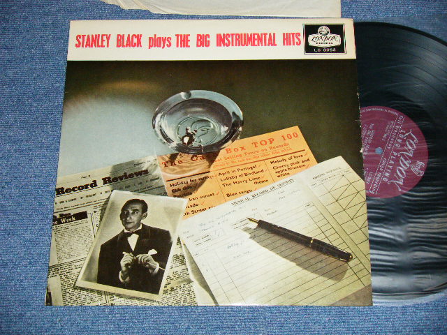 Photo1: STANLEY BLACK スタンリー・ブラック - PLAYS THE BIG INSTRUMENTAL HITS ジューク・ボックス・トップ・ヒッツ ( Ex++/Ex+++) /   JAPAN ORIGINAL "ORIGINAL HEAVY WEIGHT"  Used LP  