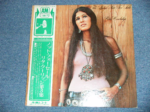 Photo: RITA COOLIDGEリタ・クーリッジ  - THE LADY'S NOT FOR SALE ノット・フォー・セール/第３集( Ex++/MINT-  Looks*Ex+++)  / 1972 JAPAN ORIGINAL Used LP with OBI 