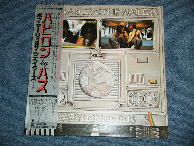 Photo: BOB MARLEY & THE WAILERS ボブ・マーリィ - BABYLON BY BUS  ( Ex+++/MINT-)  / 1978 JAPAN ORIGINAL Used 2-LP with OBI  