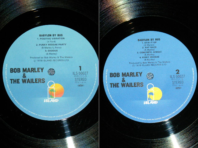 Photo: BOB MARLEY & THE WAILERS ボブ・マーリィ - BABYLON BY BUS  ( Ex+++/MINT-)  / 1978 JAPAN ORIGINAL Used 2-LP with OBI  