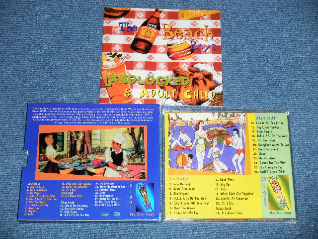 Photo: THE BEACH BOYS - LANDLOCKED +ADULT CHILD ( 2 in 1 ) ( NEW )    /  COLLECTOR'S BOOT "BRAND NEW"  CD-R 