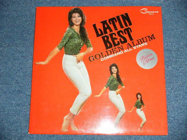 Photo: COMMAND ALL STARS  コマンド・オールスターズ -  LATIN BEST GOLDEN ALBUM  ラテン・ベスト・ゴールデン・アルバム( Ex++/MINT-) / 1966  JAPAN ORIGINAL Used LP 