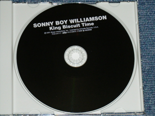 Photo: SONNY BOY WILLIAMSON サニー・ボーイ・ウイリアムスン - KING BISCUIT TIME  (MINT/MINT)  / 2001 JAPAN Out-Of-Print Used CD With OBI 