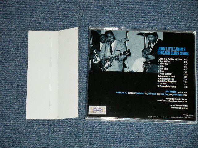 Photo: JOHN LITTLEJOHN　ジョン・リトルジョン - CHICAGO BLUES STARS (MINT/MINT)  / 2001 JAPAN Out-Of-Print Used CD With OBI 