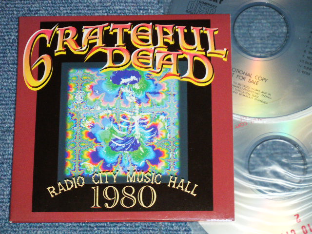 Photo1: GRATEFUL DEAD グレイトフル・デッド - RADIO CITY MUSIC HALL 1980 (NEW)  /    COLLECTOR'S (BOOT) "BRAND NEW" "MINI-LP PAPER SLEEVE" 2-CD