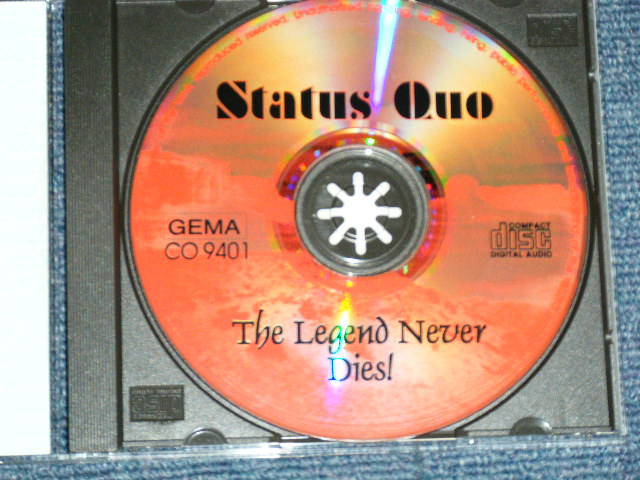 Photo: STATUS QUO - THE LEGEND NEVER DIE ( NEW ) /   ORIGINAL? COLLECTOR'S BOOT  "Brand New"  CD 