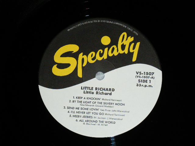 Photo: LITTLE RICHARD リトル・リチャード -  LITTLE RICHARD リトル・リチャード / 1981  JAPAN Reissue Used LP+Obi  