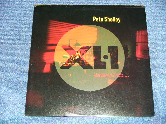 Photo: PETE SHELLEY ピート・シェリー - XL 1 コンピューター・ワールド ( Ex++/MINT-)   / 1983 JAPAN   ORIGINAL Used LP With OBI  LINER 