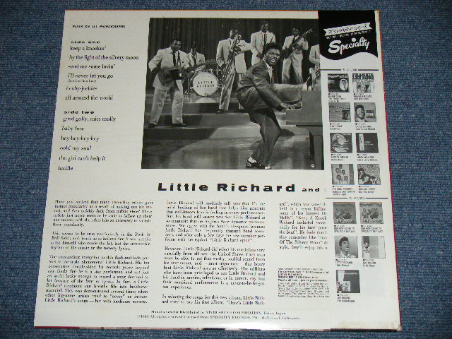 Photo: LITTLE RICHARD リトル・リチャード -  LITTLE RICHARD リトル・リチャード / 1981  JAPAN Reissue Used LP+Obi  