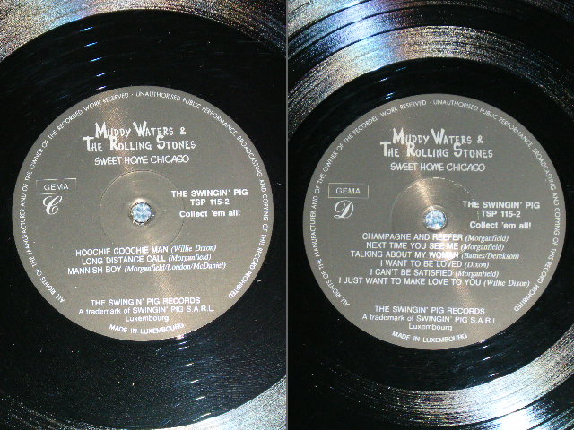 Photo: MUDDY WATERS & The ROLLING STONES - SWEET HO,E CHICAGO ( Ex++/MINT-) /  1991? LUXEMBURG BOOT Used 2LP  