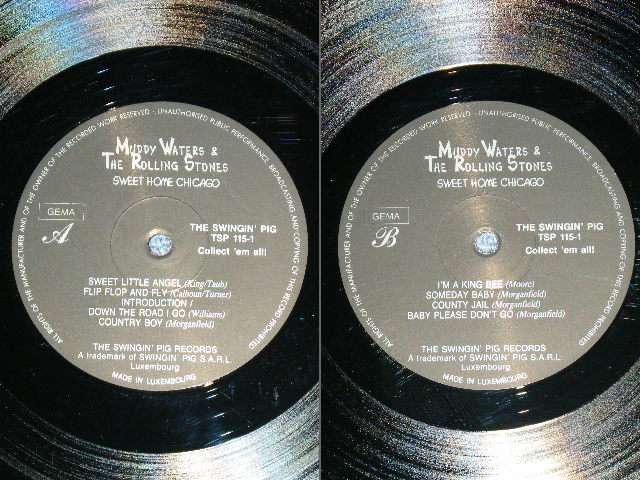 Photo: MUDDY WATERS & The ROLLING STONES - SWEET HO,E CHICAGO ( Ex++/MINT-) /  1991? LUXEMBURG BOOT Used 2LP  