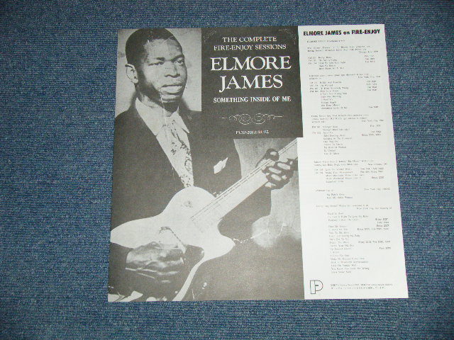 Photo: ELMORE JAMES エルモア・ジェイムス - THE COMPLETE FIRE-ENJOY SESSIONS (MINT/MINT)  / 1990  JAPAN Out-Of-Print Used 3-CD's Box Set  With OBI 