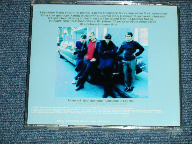 Photo: WEEZER -  ROCK IN THE GARAGE : LIVE AT THE GARAGE LONDON 21.8.96   ( MINT-/MINT )    /  COLLECTOR'S BOOT Used  CD-R 
