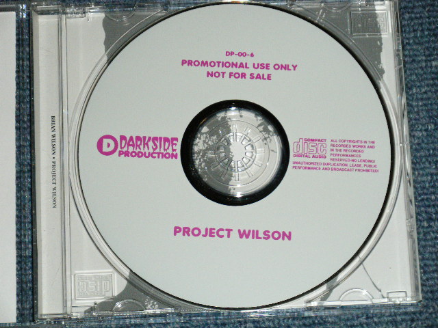 Photo: BRIAN WILSON of THE BEACH BOYS - PROJECT WILSON ( MINT-/MINT )    /  COLLECTOR'S BOOT Used  CD