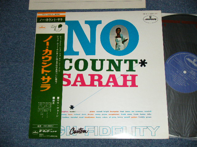Photo1: SARAH VAUGHAN サラ・ヴォーン - NO COUNT SARAH  ( Ex++/MINT ) / Early 1970's  JAPAN  Used  LP  with OBI  