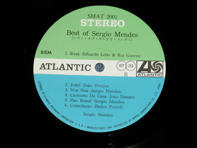 Photo: SERGIO MENDES セルジオ・メンデス - THE BEST OF  ( MINT-/MINT ) / 1968  JAPAN  ORIGINAL Used  LP  with OBI  