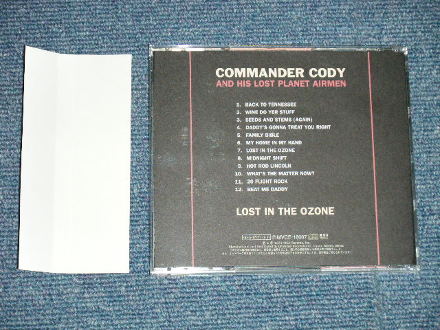 Photo: COMMANDER CODY コマンダー・コディ - - LOST IN THE OZON ( MINT/MINT)  /  2000 JAPAN  Used CD  With OBI 