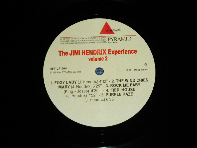 Photo: The JIMI HENDRIX EXPERIENCE - The WILD MAN OF POP PLAYS Volume 2 ( Ex++/Ex+++ )  / 1988 ITALIA ORIGINAL BOOT COLLECTABLE Used  LP  