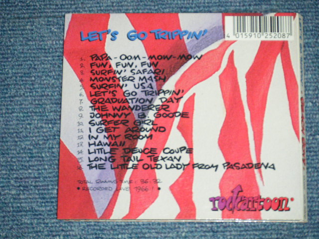 Photo: THE BEACH BOYS - LET'S GO TRIPPIN' (SEALED)  / 1998 GERMAN  COLLECTOR'S BOOT "BRAND NEW SEALED" CD 