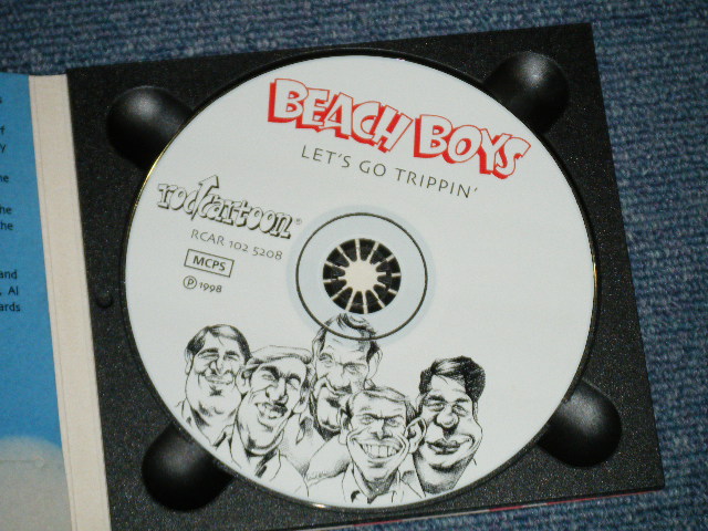 Photo: THE BEACH BOYS - LET'S GO TRIPPIN' (SEALED)  / 1998 GERMAN  COLLECTOR'S BOOT "BRAND NEW SEALED" CD 