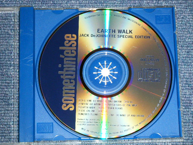Photo: JACK DeJONETTE ジャック・デジョネット - EARTH WALK アース・ウォーク( MINT-/MINT )  /  1991 JAPAN ORIGINAL Used CD 