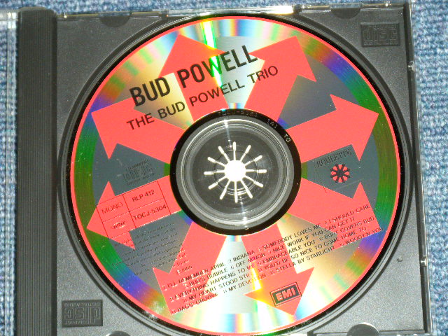 Photo: BUD POWELL バド・パウエル - THE BUD POWELL TRIO バド・パウエルの芸術 ( MINT-/MINT )  /  1989 JAPAN ORIGINAL Used CD 