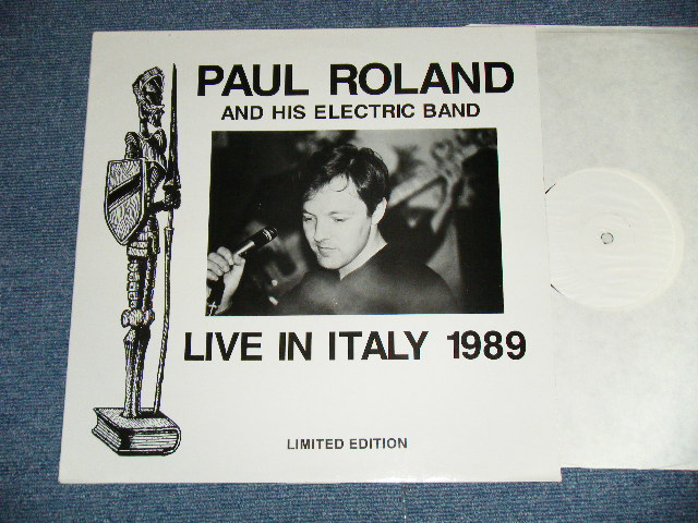 Photo1: PAUL ROLAND and his ELECTRIC BAND - LIVE IN ITALY 1989 ( Ex+++/MINT) / 1989  UK ENGLAND ORIGINAL COLLECTORS ( BOOT )  Used LP  