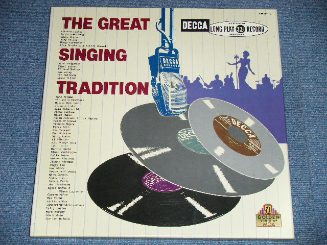 Photo: V.A. ( BING CROSBY,MILDER BAILEY,LEE WILEY CAB CALLOWAY,BILIE HOLIDAY,PERRY COMO,ELLA FITZGERALD + More ) - THE GREAT SINGING TRADITION ジャズ・ボーカルの歴史 ( Ex+++/MINT-  ) / 1983  JAPAN ORIGINAL Used ３-LP’sBoxＳet 