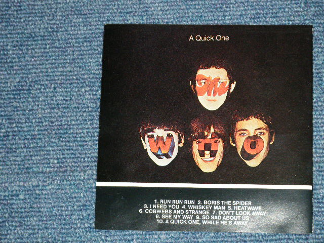 Photo: THE WHO ザ・フー -  A QUICK ONE ( MINT-/MINT )  / 1989  JAPAN ORIGINAL 1st Press Used CD 