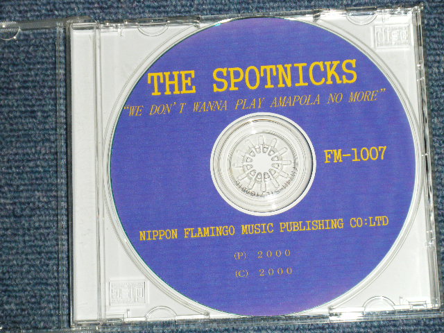 Photo: THE SPOTNICKS - WE DON'T WANNA PLAY "AMAPOLA" NO MORE : 1st PRESS COVER DESIGN  ( MINT/MINT ) / 2000 JAPAN ONLY Limited  Used  CD-R  