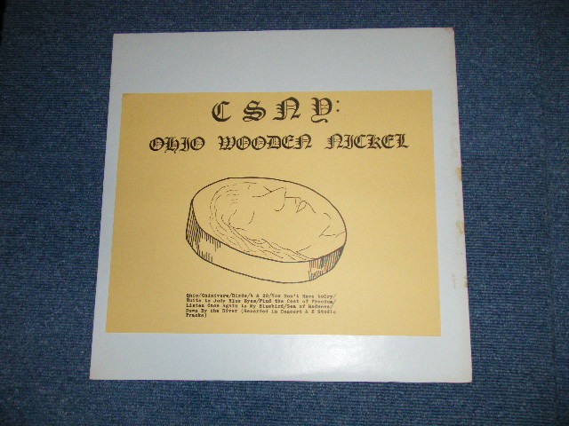 Photo: C S N & Y CSN&Y / CROSBY STILLS,NASH & YOUNG - OHIO WOODEN NICKEL ( MINT/MINT )  / COLLECTORS ( BOOT ) "RED WAX Vinyl" Used LP