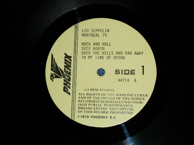 Photo: LED ZEPPELIN - MONTREAL '75 ( Ex++/MINT-)   / 1979 AUSTRALIA BOOT  COLLECTORS Used 2 LP  