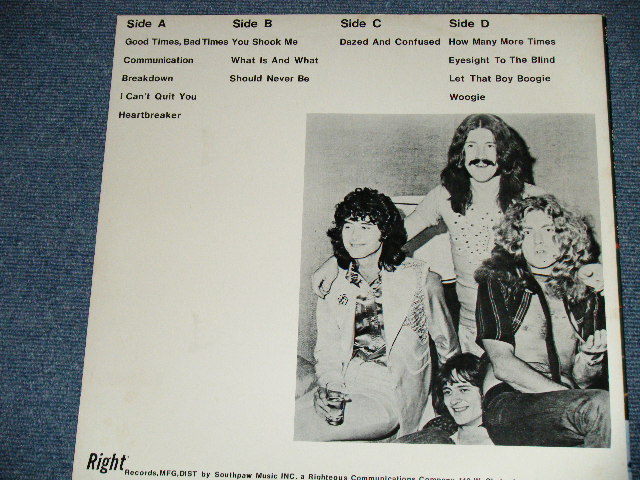 Photo: LED ZEPPELIN - ,LONDON LIVE ( Ex+++/MINT-)   / 1980 BOOT  COLLECTORS Used 2 LP  