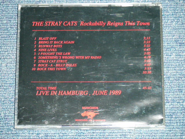 Photo: STRAY CATS ストレイ・キャッツ  - ROCKABILLY REGIENS THIS TOWN ( MINT-/MINT)   / 1991 EU  COLLECTORS (  BOOT )  Used  CD