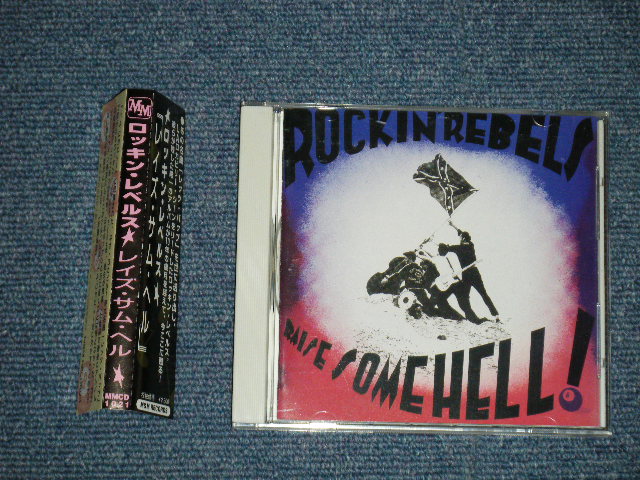 Photo: ROCKIN REBELS  ロッキン・レベルス　- RAISE COME HRLL! ( MINT/MINT) / 1994 JAPAN Original "PROMO" Used CD +Obi 