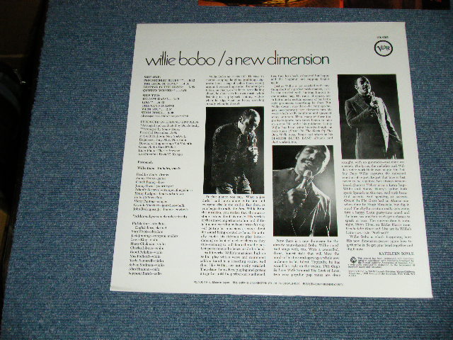Photo: WILLIE BOBO ウイリー・ボボ  - A NEW DIMENSION ( NEW : EDSP)  /   JAPAN Limited REISSUE "BRAND NEW"  LP 