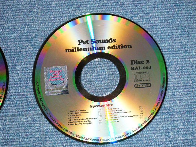 Photo: THE BEACH BOYS - PET SOUNDS MILLENNIUM EDITION :With PHIL SPECTOR MIX ( NEW  ) / 2000?   COLLECTOR'S BOOT "BRAND NEW" 2-CD's 