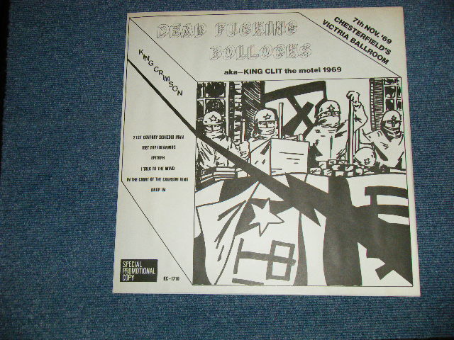 Photo: KING CRIMSON - DEAD FUCKING BOLLOCKS : 1969 LIVE( MINT-/MINT)  /  COLLECTORS ( BOOT )  Used LP