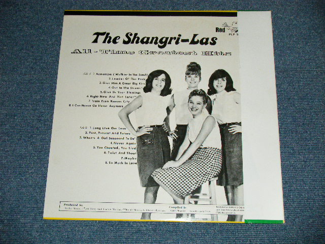 Photo: The SHANGRI-LAS シャングリラス- ALL-TIME GREATEST HITS ( MINT-/MINT)  / 1986 JAPAN Only ORIGINAL Used LP With OBI 