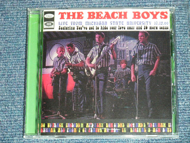 Photo1: THE BEACH BOYS - LIVE FROM MICHIGAN STATE UNIVERSITY  10.12.66 ( BRAND NEW )    /  COLLECTOR'S BOOT "BRAND NEW" CD 