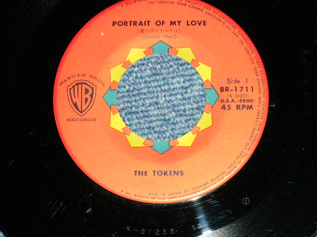 Photo: The TOKENS  トーケンズ - 愛のポートレート PORTRAIT OF MY LOVE (VG/Ex+++) / 1960's  JAPAN ORIGINAL  Used 7"45 Single 