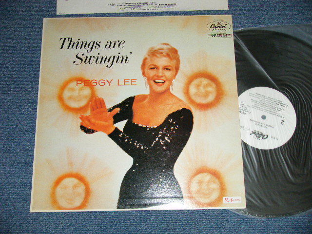 Photo1: PEGGY LEE ペギー・リー - THINGS ARE SWINGIN' ( Ex++/MINT)  / 1984 JAPAN REISSUE "WHITEL LABEL PROMO" Used LP 