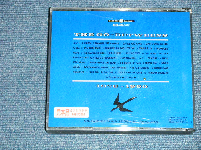 Photo: THE GO-BETWEENS 　ゴー・ビトゥイーンズ - 1978-1990 ( MINT-/MINT )  / 1990 JAPAN ORIGINAL "PROMO" Used 2-CD's 