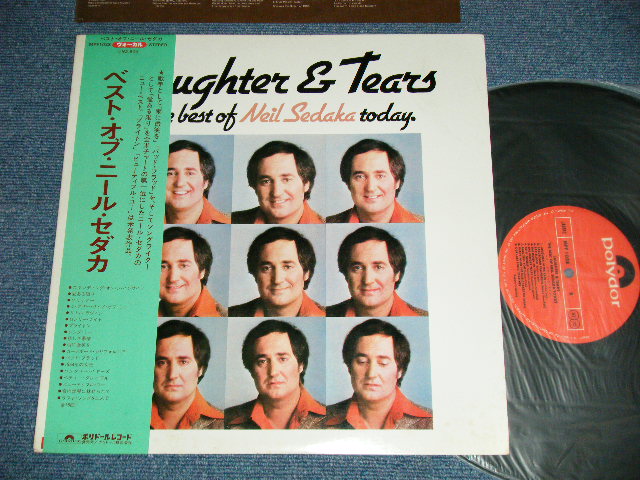 Photo1: NEIL SEDAKA ニール・セダカ - LAUGHTER & TEARS : THE BEST OF NEIL SEDAKA TODAY  ( Ex++/MINT- )  / 1976 JAPAN ORIGINAL Used LP with OBI 