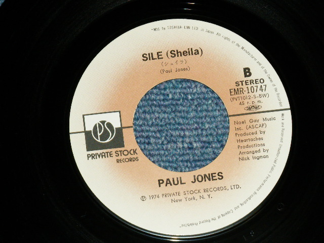 Photo: PAUL JONES ポール・ジョーンズ - LOVE ENOUGH  恋のバラード( Ex+/Ex++,Ex+++ SPRAY MISTED)   / 1974 JAPAN ORIGINAL Used 7" Single 