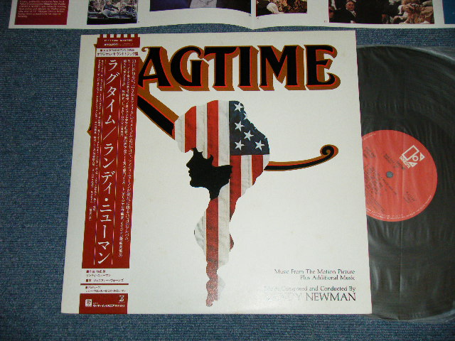 Photo1: ORIGINAL SOUND TRACK サントラ RANDY NEWMAN ランディ・ニューマン - RAGTIME ラグタイム( Ex+++/MINT) / 1987  JAPAN ORIGINAL Used  LP with OBI 