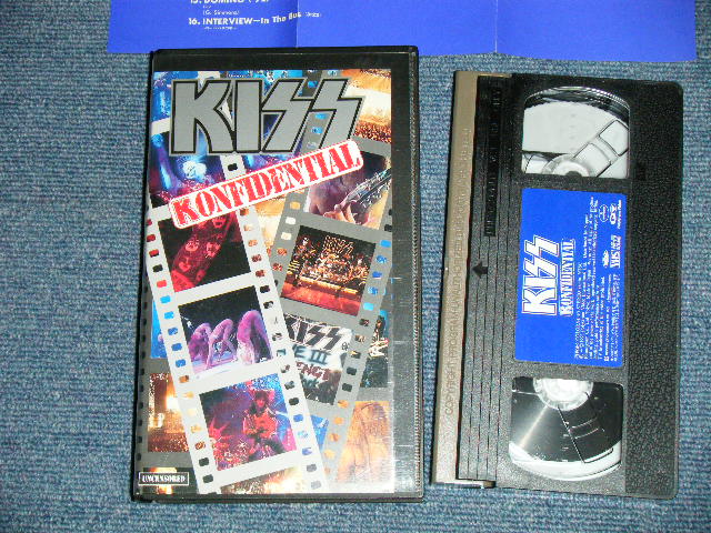 Photo1: KISS キッス - KONFIDENTIAL コンフィデンシャル~ALIVE III 3 KISS  ( MINT-/MINT)  / 1993 JAPAN Used  VIDEO 